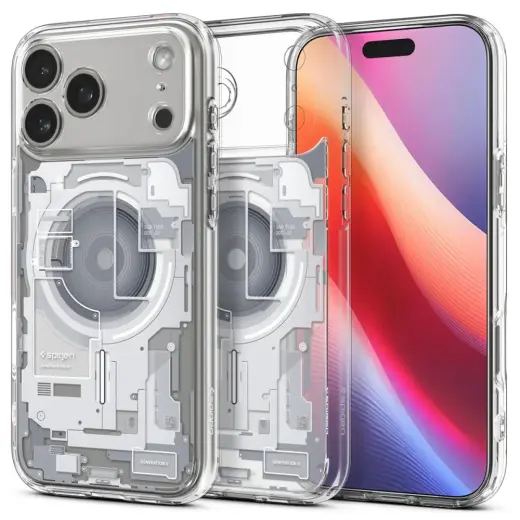 Spigen Ultra Hybrid чехол с поддержкой MagSafe для телефона iPhone 17 Pro Max белый