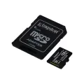 Kingston memory card 128GB microSDXC Canvas Select Plus cl. 10 UHS-I 100 MB|s + adapter Фото num
