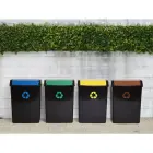 Waste bin 50L green — Photo 2