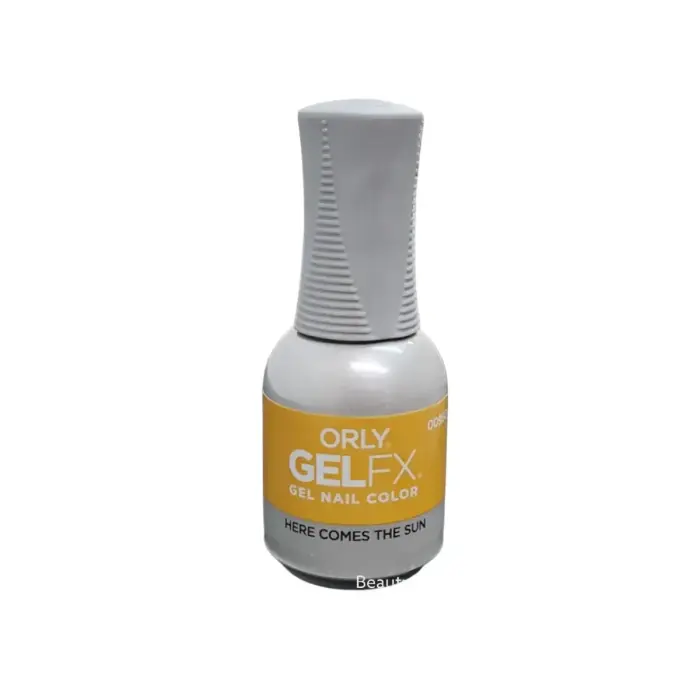 Orly, Gelfx Gel Nail Polish, Semi-Permanent Nail Polish, Here Comes The Sun, 18 ml