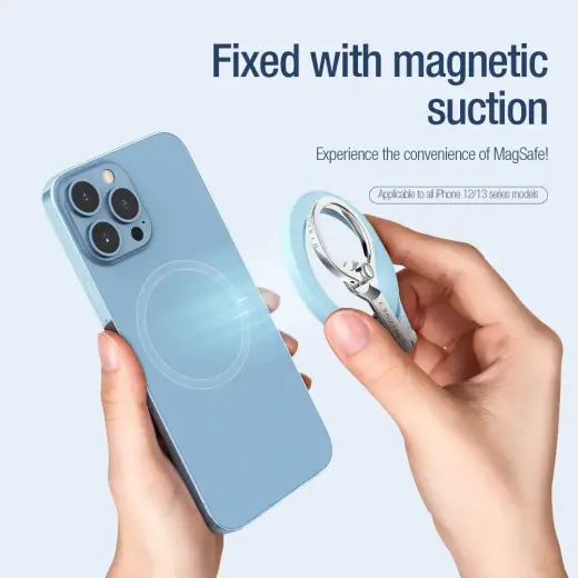 Nillkin SnapGrip Magnetic Ring Holder Night Black Photo