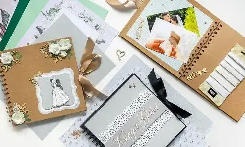 Fotoalbums Kraft, brūns, 205x205mm, 35 lapas Foto 2