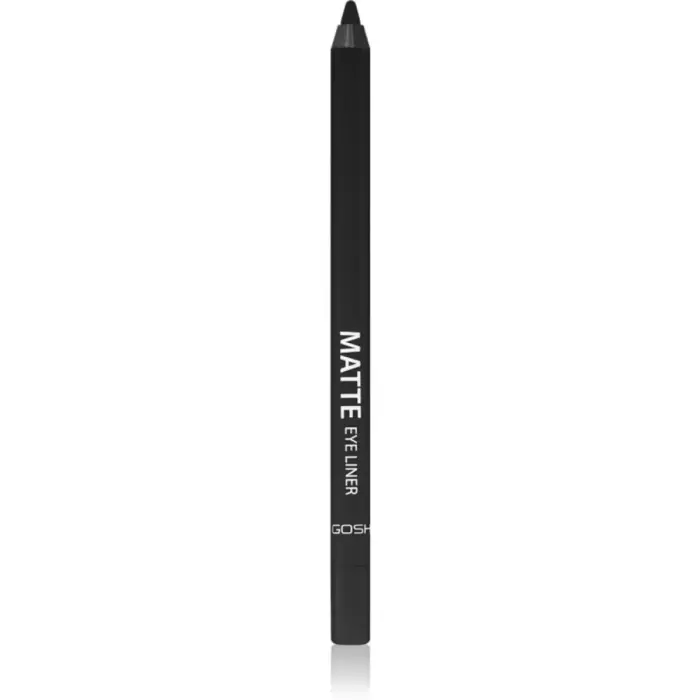 Gosh, Eyeliner Pencil, Pure vegan, Eyeliner, Matte, Liquid Eyeliner, 002, Matt Black, 1.2 g