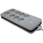 Qoltec Surge protector | 8 sockets | 2.5m | Grey — Foto 11