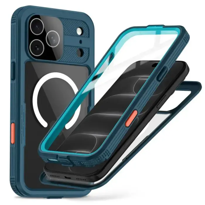 TECH-PROTECT SHELLBOX MAGSAFE IP68 IPHONE 17 PRO / 18 PRO OCEAN BLUE