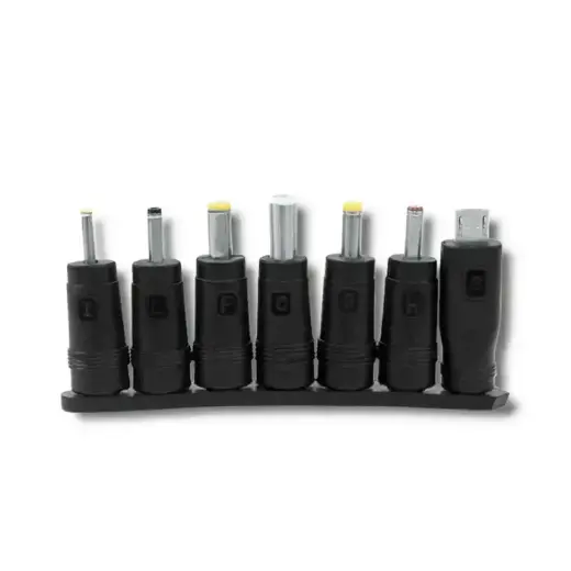 Qoltec Universal power adapter 15W | 5V | 3A | Compact | MultiPlug | 7 plugs Photo