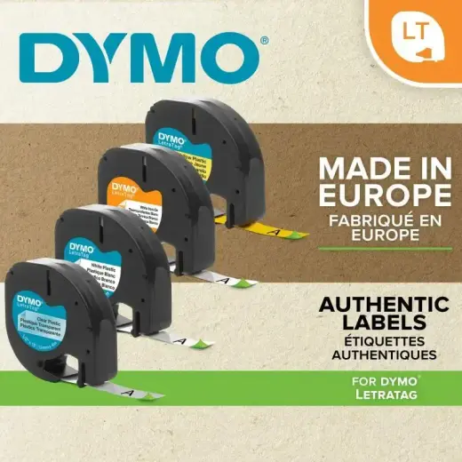 Dymo Schriftband 91200 White (S0721510) Foto 5