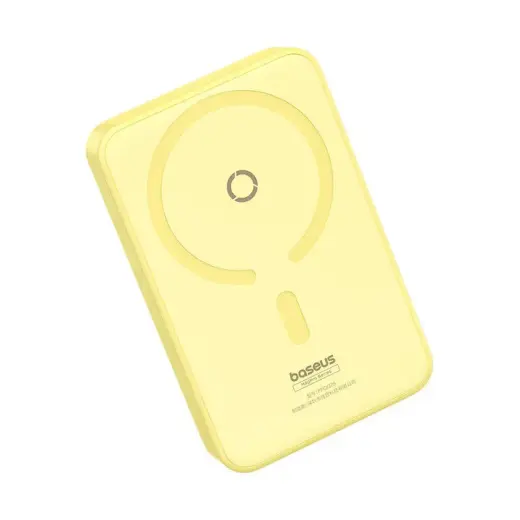 Powerbank Baseus MagPro Magnetic 5000mAh 20W, MagSafe (yellow) Foto 6