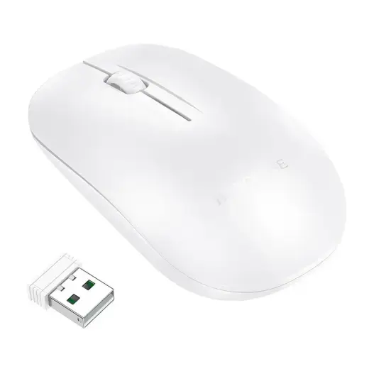 Borofone Computer mouse BG14 Planet wireless white