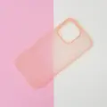 Kingxbar Plain Series case cover for iPhone 13 silicone cover pink Фото num