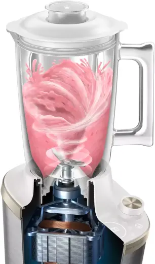PHILIPS Daily Collection blenderis, 1500W, balts Photo