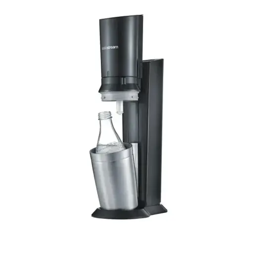 SodaStream Soda Maker Crystal 3 0 QC black Schwarz incl 1 Glasbottle (1016411410) Foto 4
