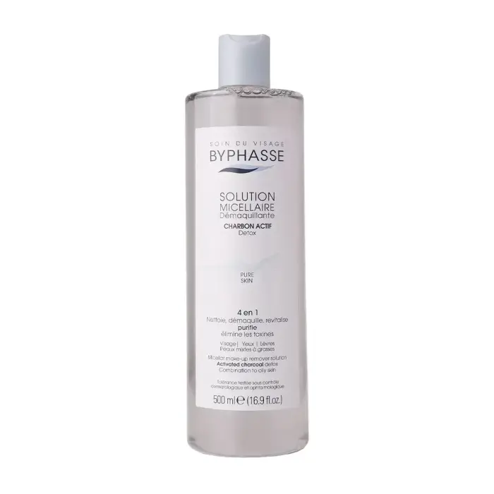 Byphasse, Byphasse, Charcoal, Makeup Removing, Micellar Water, 500 ml