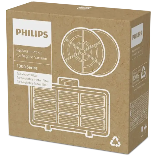 PHILIPS Nomaiņas filtru komplekts