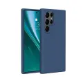 Etteri silikona telefona maciņš Samsung Galaxy S25 Ultra tumši zils Foto 1