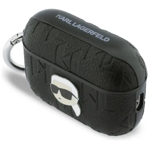 Case Karl Lagerfeld Monogram Karl Head for AirPods Pro 3 black Foto 3