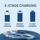 Qoltec Smart Monolith charger for LiFePO4 AGM GEL SLA batteries | 20A | 12V Foto 8