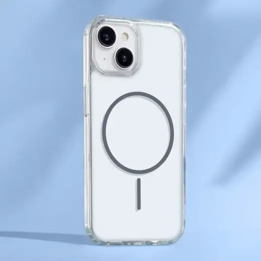 Anti Shock Thin Mag case for iPhone 14 Pro 6,1" grey Foto 7