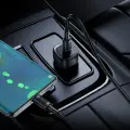 Borofone Car charger BZ34A Cloud - Type C - PD 20W black Foto 4
