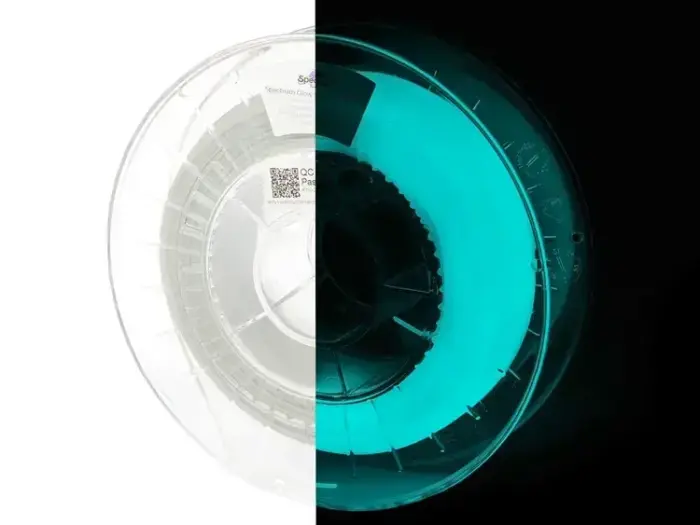 Filaments PLA Glow in the Dark BLUE 0,5kg SPECTRUM