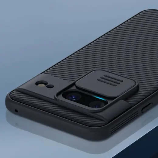 Nillkin CamShield Pro Case for Google Pixel 8 Camera Cover - Black Фото num