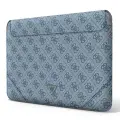 Original GUESS Laptop Sleeve 4G Uptown Triangle Logo GUCS16P4TB 16 inches blue Photo