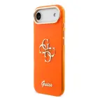 Guess IML 4G Script Metal Logo Case for iPhone Air Orange Foto 1
