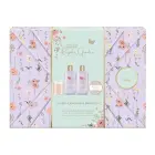 Baylis & Harding Royale Garden Gift Wrapped Candlelit Set in Clear Photo