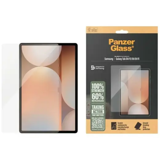 Szkło hartowane PanzerGlass Ultra-Wide    Fit do Samsung Galaxy Tab S10 FE|S9|S9 FE