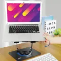 AWEI uchwyt biurkowy X46 rotacyjny na laptopa do 16" czarny|black Photo
