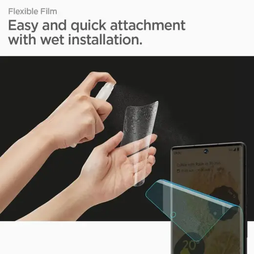 Spigen Neo Flex Hydrogel film for Google Pixel 7 Pro screen 2 pcs. Foto 4