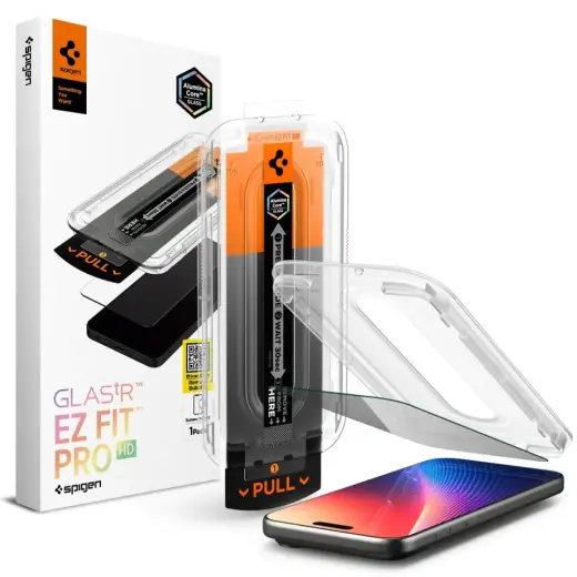 Spigen Glas.TR EZ Fit Pro Privacy Glass for iPhone 16 Pro Max | 17 Pro Max Фото num