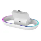 iPega P5P02 Charger Dock with RGB for Playstation Portal Remote Player White Foto 2