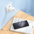 Borofone Wall charger BN15 Strong - 2xUSB - 2,1A with USB to Micro USB cable white Фото num