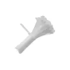 Qoltec Reusable Self-locking cable tie | 4.8*200 mm | Nylon UV | White Foto 3