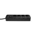 Huslog Power strip with 5 switches — Foto 2