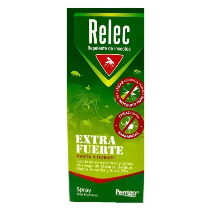 Relec Repelente De Insectos Extra Fuerte 75ml