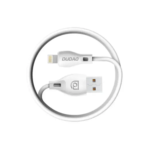 Dudao L4L datu pārraides un uzlādes vads | USB-A uz Lightning | 10W | 2m | balts Foto 11