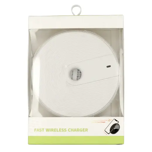 Wireless Induction Charger QI Universal Fast Charge - FC06 15W White (min.2A) Фото num