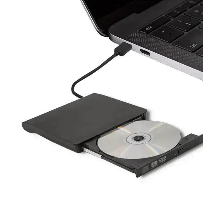 Qoltec External DVD-RW recorder |USB 3:0|Black Foto 4