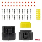 Connector plug and socket set 12 PIN 2.2mm AMIO-04352 — Photo 3