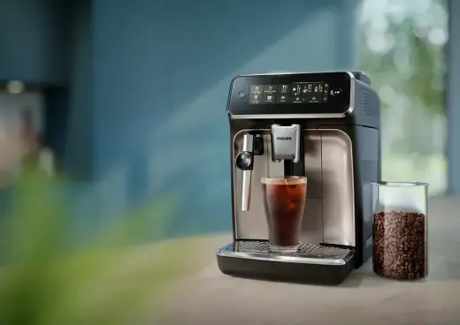 PHILIPS 3300 sērijas Super-automatic Espresso kafijas automāts, pelēks Photo
