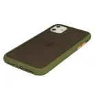 Vennus Color Button Bumper for Samsung Galaxy S21 Plus Olive — Foto 5