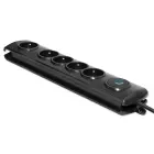 Qoltec Surge protector | 5 sockets | 3m | Black — Foto 11