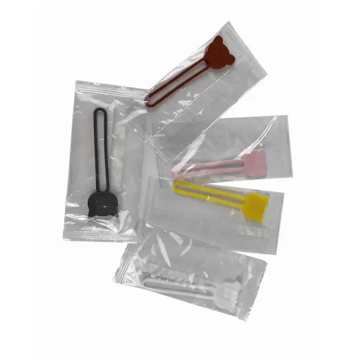 Silicone cable reel - pink Photo