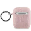 Karl Lagerfeld KLA2PGCHPP AirPods 1|2 cover różowy|pink Monogram Choupette Head Foto 2