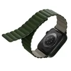 Uniq Revix Magnetic Strap for Apple Watch 42 | 44 | 45 | 49 mm - Green-Beige Foto 1