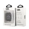 KLACA2SILRSGBK Karl Lagerfeld Rue St Guillaume Silicone Case for Airpods 1|2 Black Foto 2