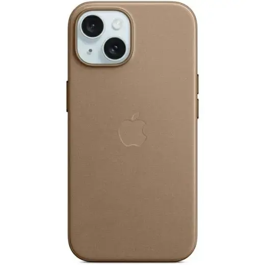 APPLE iPhone 15 Plus FineWoven Case with MagSafe - Taupe Foto 1