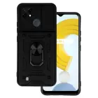 Slide Camera Armor Case for Realme C21 Black — Foto 1